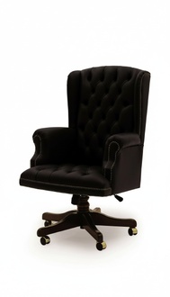 Classic swivel armchair on castors Office chair for boss Office chair Italian New