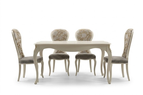 Classic Table Wooden Table Baroque Rococo Dining Room