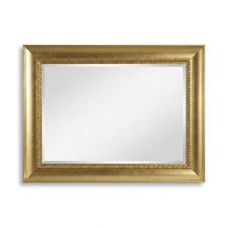 Classic wall mirror wooden frame furniture 120x85 hanging mirror