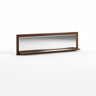 Classic wall mirror wooden frame mirror furniture new 154x45cm glass frame wall