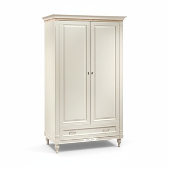 Classic wardrobe design bedroom furniture closet cabinets wood 2 doors.