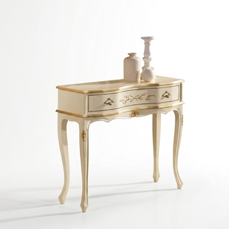 Classic white console table side table wooden furniture living room design
