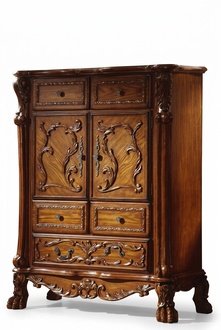 Classic Baroque Antique Style Sideboard Chests of Drawers Real Wood Cabinet New