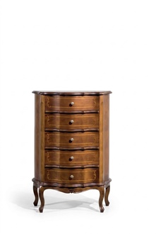 Classic Brown Wooden Chest of Drawers Console Luxury Furniture Sideboard