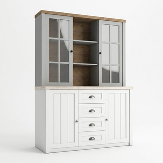 Classic Wardrobes Cupboard Sideboard Top Chest of Drawers W2D Chest of Drawers