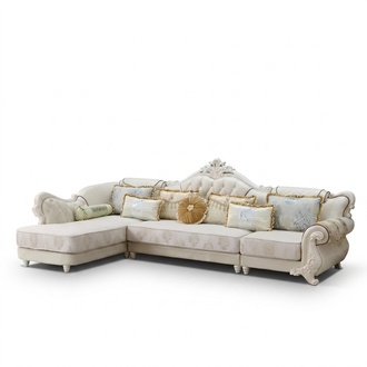 Classic corner sofa couch upholstered furniture corner sofas sofa textile baroque