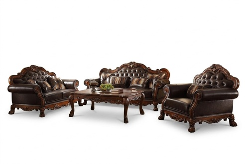 Classic set 3+2+1 seater sofa set couch sofa leather sofa upholstery new
