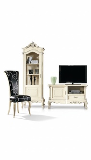 Classic Wall Unit Set Showcase RTV 3 Pieces Sideboard Display Cabinets