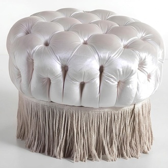 Club stool living room furniture chair upholstery design Classic living room Italy