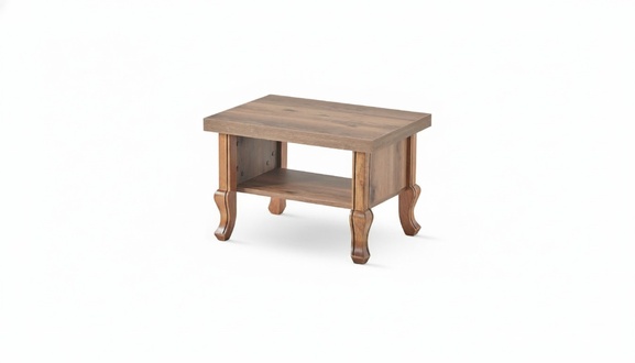 Brown Coffee Table Classic Wood Study Office Living Room Hallway Entrance