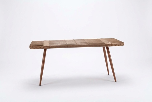 Brown Luxury Rattan Coffee Table Modern Design Stylish High Quality