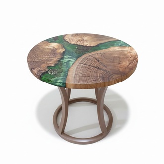 Luxury Design Coffee Table Wood High Quality Brown Living Room Round Coffee Tables
