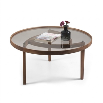 Coffee table luxury living room side table designer furniture glass table