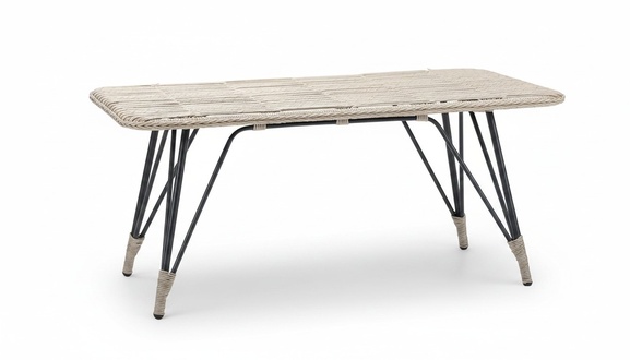 Coffee table rattan design tables furniture luxury side table beige modern