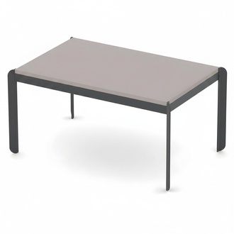 Coffee table side table office table living room table anthracite colored