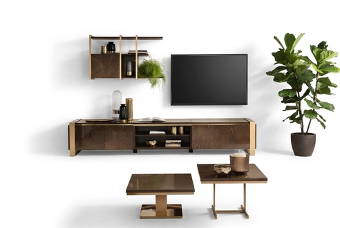 Coffee table sofa coffee table modern 2 pcs. Set coffee table end table furniture
