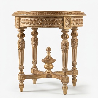 Coffee table table side table living room table wood royal assembly baroque furniture