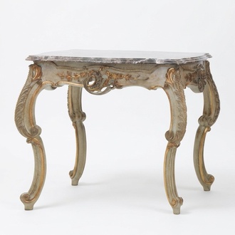 Coffee table table side table living room table wood royal assembly baroque rococo