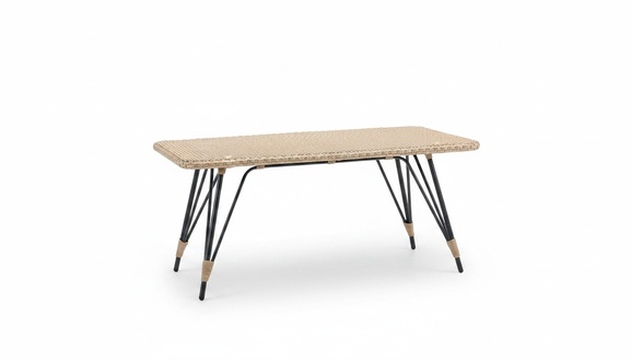 Coffee table terrace design tables furniture luxury side table rattan modern