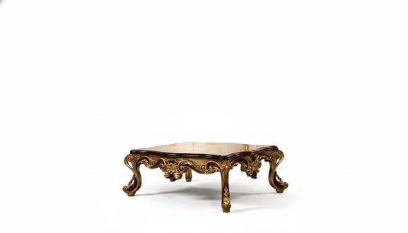 Coffee Table Wooden Table Living Room Classic Design Luxury Wooden Table 119x91cm
