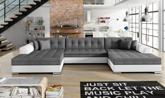 Living area sofa sofa bed couch upholstery corner set bed function corner sofa On Stock