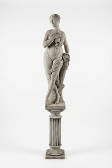 Column Columns Antique Style Columns Garden Roman Decoration Deco 74cm White 122