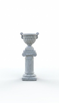 Column columns for figure decoration sculpture figures statue patio design garden