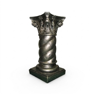 Antique greek ionic column style decorative pedestal 71 cm model (C1)