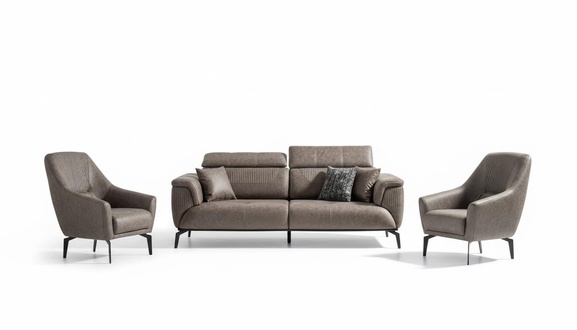 Comfortable sofa set with 3+1 seats for small and stylish spaces.