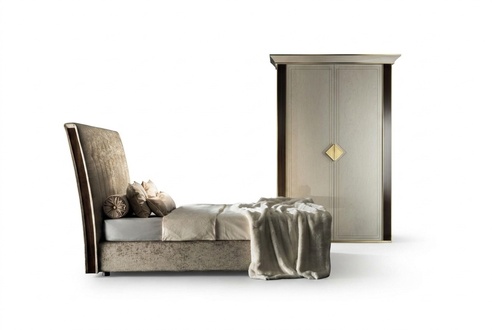 Complete bed bedroom wardrobe set beds wardrobe arredoclassic 2-part
