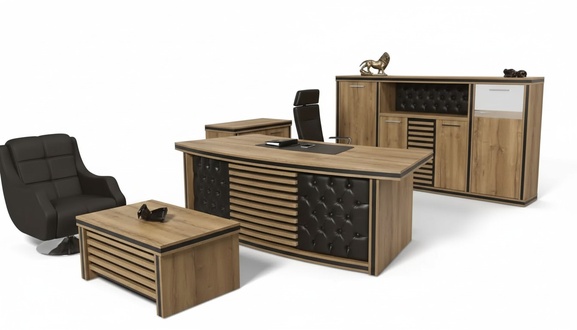 Complete office set Desk Office cabinet Coffee table Designer furniture