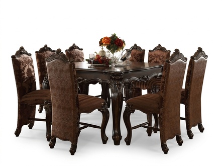 Complete Set Dining Table 6 Chairs Dining Set Dining Group Wood Table Tables 7pcs