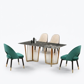 Complete set dining table 4 chairs dining room dining group table furniture 5 pieces.
