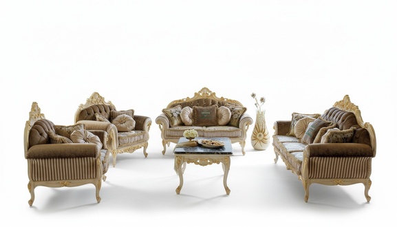 Complete sofa set 3 2 1 seater + coffee table design couch 4 pieces. fabric sofa