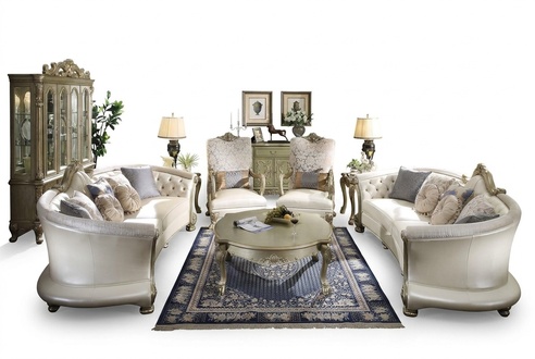 Complete sofa set 4 + 1 seater + coffee table designer living area 3 pieces