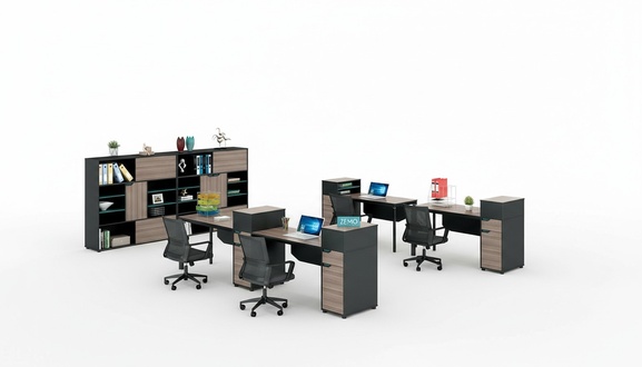 Computer desk desk tables office table work table office table wood shelf