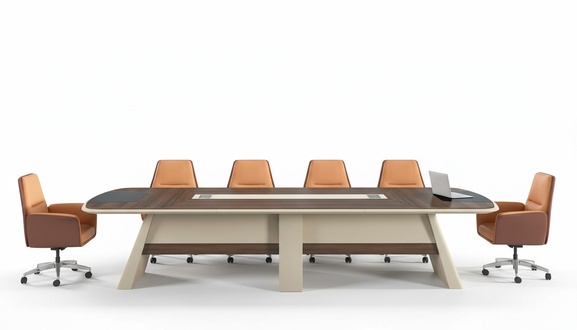 Conference table table meeting meeting table tables 6 armchairs 7 pieces. set