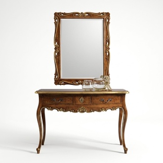 Console Commode Wall Table Classic Console Console Table with Mirror