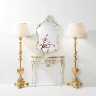 Console Classic Console Console Table With Mirror Living Room