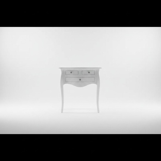 Console Classic Luxury Italy Design Furniture Wood White Sideboard