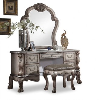 Console Classic Table Mirror Chest of Drawers Dressing Table Bedroom Sideboard 2 Pieces