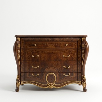 Console table chest of drawers with mirror luxury furniture set console 2 pieces. Made in Italy