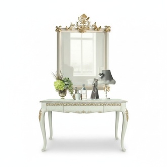 Console table console makeup table consoles mirror 2pcs set furniture