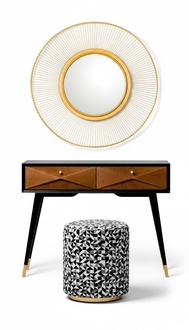 Console table Console chest of drawers Storage table Modern Brown