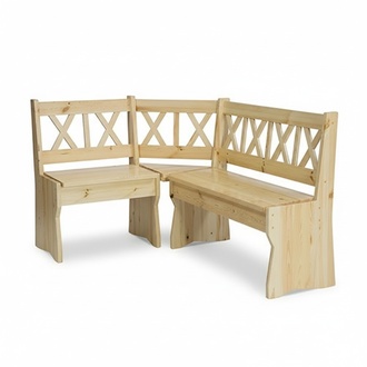 Corner bench wooden bench solid benches kitchen dining area real wood wood furniture new corner seat