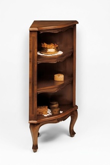 Corner cabinet shelf corner bookcase wall corner shelf wood cabinets design baroque