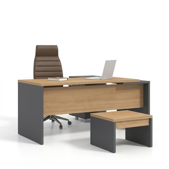 Corner desk office furniture wood table work desk office table office