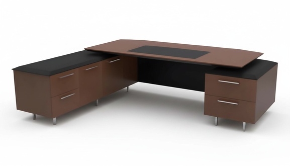 Corner desk work writing office table luxury modern designer furniture