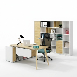 Corner desk, work, office, table, class, designer furniture, tables, 2 pieces. New