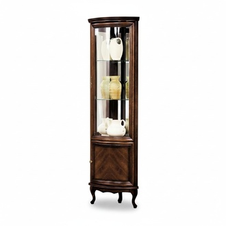 Corner display case glass showcase glass cabinet shelf showcase display cabinet
